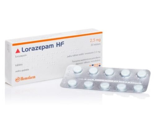 Lorazepam 2.5mg Made in EU